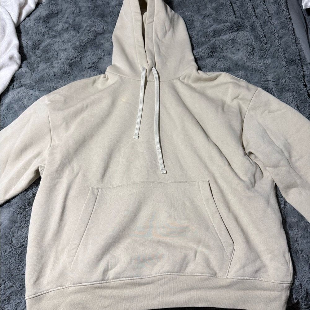 Men's zara Cream Hoodie